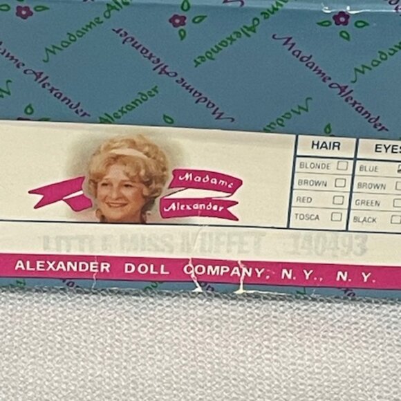 Madame Alexander restrung 8" Little Miss Muffet doll. - Picture 10 of 10